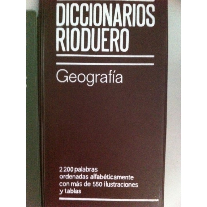 Diccionarios Rioduero. Geografía